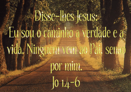 Disse-lhe Jesus: Eu sou o caminho, a verdade e a vida...