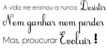 Nunca desistir