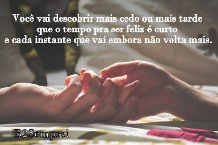 Você vai descobrir mais cedo ou mais tarde...