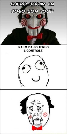 MEME: Quero jogar um jogo com você!